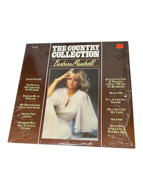 Vintage Barbara Mandrell Vinyl LP The Country Collection 1982 Black Netherlands